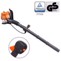 vidaXL Petrol Backpack Leaf Blower 900 mÂ³/h Vacuum Tidy Clean Removal Garden