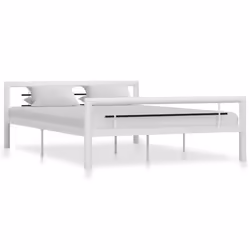 VidaXL 284546, Black, White, 127.5 cm, 2.12 m, 65.5 cm, 1200 x 2000 mm, 32 cm