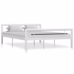 VidaXL 284547, Black, White, 147.5 cm, 2.12 m, 65.5 cm, 1400 x 2000 mm, 32 cm