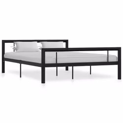 VidaXL 284554, Black, White, 1675 mm, 2.12 m, 655 mm, 1600 x 2000 mm, 32 cm