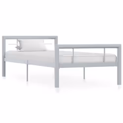 VidaXL 284557, Grey, White, 107.5 cm, 2.12 m, 65.5 cm, 1000 x 2000 mm, 32 cm