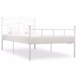VidaXL 284517, White, 107.5 cm, 2.08 m, 95 cm, 1000 x 2000 mm, 28 cm