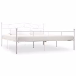 VidaXL 284521, White, 187.5 cm, 2.08 m, 95 cm, 1800 x 2000 mm, 28 cm