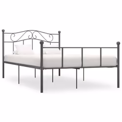 VidaXL 284532, Grey, 127.5 cm, 2.08 m, 95 cm, 1200 x 2000 mm, 28 cm