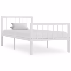 VidaXL 284563, White, 106 cm, 2.08 m, 84 cm, 1000 x 2000 mm, 28.5 cm