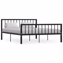 VidaXL 284572, Black, 166 cm, 2.08 m, 84 cm, 1600 x 2000 mm, 28.5 cm