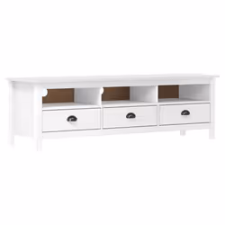 VidaXL 288928, White, Wood, Wood, 1580 mm, 400 mm, 470 mm