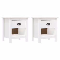 VidaXL 288968, White, Pinewood, Hill, 460 mm, 350 mm, 495 mm