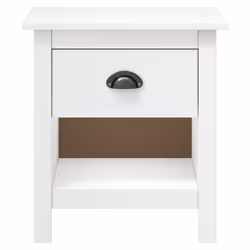 VidaXL 288968 nightstand/bedside table White