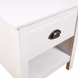 VidaXL 288968 nightstand/bedside table White - Additional view 6