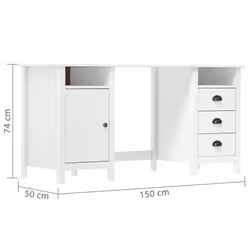 VidaXL 289000 desk - Additional view 7
