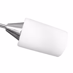 vidaXL Ceiling Lamp with Ceramic Shades for 5 E14 Bulbs White Cone Chandelier - Additional view 6