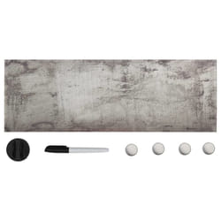 vidaXL Wall Mounted Magnetic Board Glass 60x20cm Home Presentation Supply