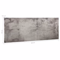 vidaXL Wall Mounted Magnetic Board Glass 60x20cm Home Presentation Supply - Additional view 6