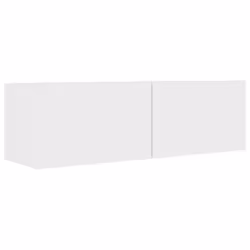 vidaXL TV Cabinet White Engineered Wood TV Hifi Stand Stereo Cabinet Furniture