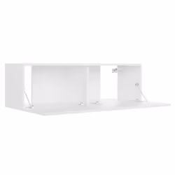 vidaXL TV Cabinet White Engineered Wood TV Hifi Stand Stereo Cabinet Furniture - Additional view 5