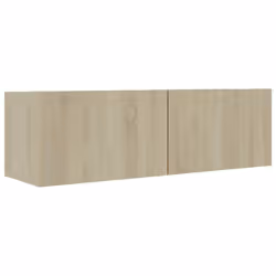 vidaXL TV Cabinet Sonoma Oak Engineered Wood TV Stand Stereo Cabinet Furniture