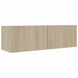 vidaXL TV Cabinet Sonoma Oak Engineered Wood TV Stand Stereo Cabinet Furniture