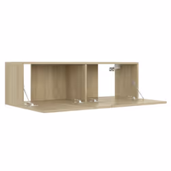 vidaXL TV Cabinet Sonoma Oak Engineered Wood TV Stand Stereo Cabinet Furniture - Additional view 5