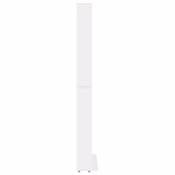 vidaXL CD Cabinet White Engineered Wood CD Shelf Office Cupboard Bookshelf - Additional view 5