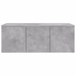 vidaXL TV Cabinet Concrete Grey Engineered Wood Media Hifi Stand Stereo Unit - Additional view 5