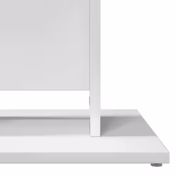 vidaXL Bistro Table White Engineered Wood Bar Table Pub Table Patio Furniture - Additional view 6