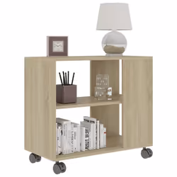 vidaXL Side Table Sonoma Oak Engineered Wood Tea Accent Coffee Couch End Table