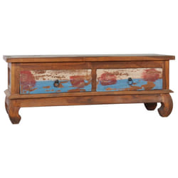 vidaXL Reclaimed Teak Wood TV Cabinet Console Table Sideboard Stereo Media Stand