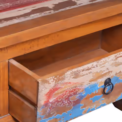 vidaXL Reclaimed Teak Wood TV Cabinet Console Table Sideboard Stereo Media Stand - Additional view 7