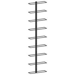 VidaXL 289561 wine rack Iron Black
