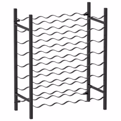 VidaXL 289563, Metal, Black