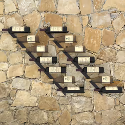 VidaXL 289565 wine rack Metal Black - Additional view 5