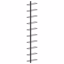 VidaXL 289566, Metal, Black