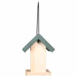 vidaXL 4x Firwood Bird Feeders Garden Wooden Wild Bird Feeding Station House - Additional view 7
