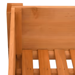 vidaXL Firwood Planter Plant Rack Flower Stand Storage Shelf Wooden Pot Holder