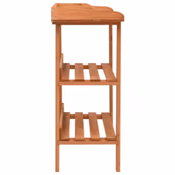 vidaXL Firwood Plant Stand Display Shelf Pot Plant Holder Balcony Garden Home