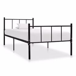 VidaXL 284636, Black, 95.2 cm, 2.06 m, 80 cm, 900 x 2000 mm, 28 cm