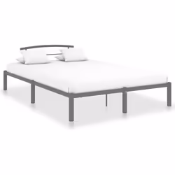 VidaXL 284665, Grey, 150 cm, 2.1 m, 63 cm, 1400 x 2000 mm, 27.5 cm