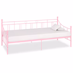 VidaXL 284671, Pink, 950 mm, 2.08 m, 830 mm, 900 x 2000 mm, 28 cm