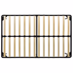 vidaXL Bed Frame Black Metal Bedroom Dorm Guest Room Furniture Multi Sizes - 180 x 200 cm - Additional view 4