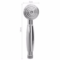 vidaXL 2-Handle Bathtub Faucet + Hand Shower Diverter Chrome Retro Bath Tap - Additional view 9