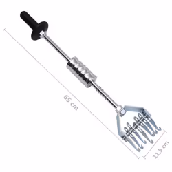 vidaXL Multi Claw Slide Hammer 65cm Carbon Steel Dent Puller Car Repair Tool