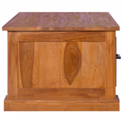vidaXL Solid Teak Wood TV Cabinet Wooden Stereo Media Unit TV Display Stand