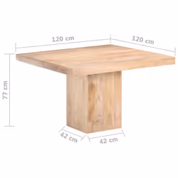 VidaXL 288117 kitchen/dining table - Additional view 6