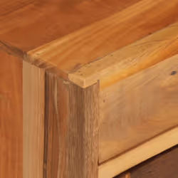 vidaXL Solid Reclaimed Wood Bedside Cabinet Bedroom Furniture Wooden Table - Additional view 6