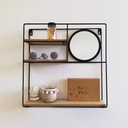 VidaXL 445865 shelve Black