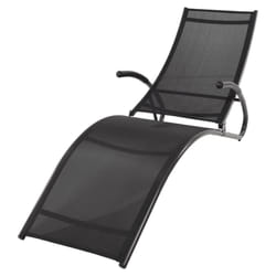 VidaXL 446771 outdoor chair Lounge Textile Black