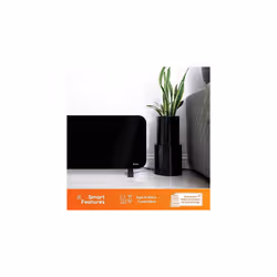 TCP Smart WiFi Electric Glass Panel Heater Black 830x450mm 2000w Child Lock
