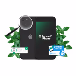 Renewd iPhone SE2020 Black 256GB