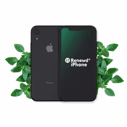 Renewd iPhone XR Black 64GB, 15.5 cm (6.1"), 1792 x 828 pixels, 64 GB, 12 MP, iOS 12, Black